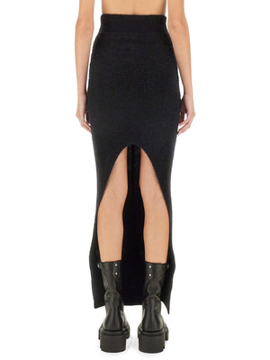 RICK OWENS Knit Skirt Size S for Women