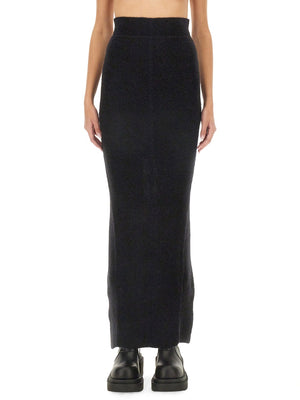 RICK OWENS Knit Skirt Size S for Women