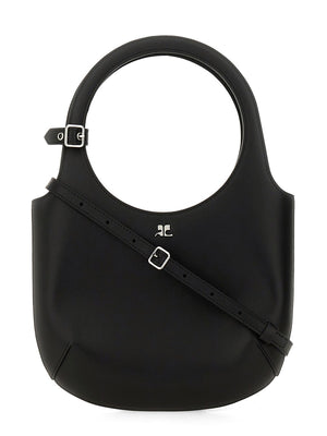 COURREGES Mini Handbag 'Holy' - 100% Leather Women's Fashion