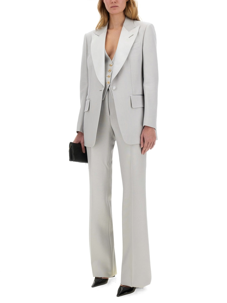 TOM FORD Wide Leg Tailored Trousers