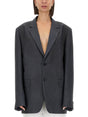 MAISON MARGIELA Oversized Mohair Wool Blazer - Size 40 IT