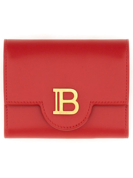 BALMAIN Trifold Mini Wallet for Women