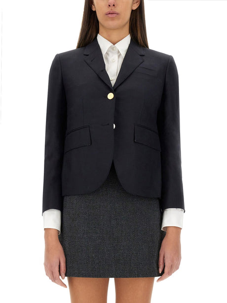 THOM BROWNE Classic Single-Breasted Blazer - Size 40