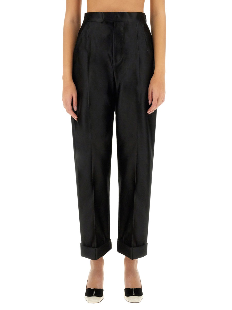 TOM FORD Silk Trousers Size 40 IT