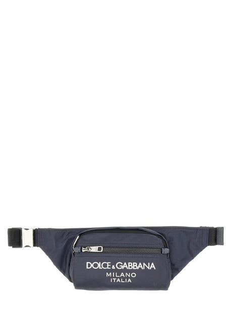 DOLCE & GABBANA Mini Fabric Pouch Handbag