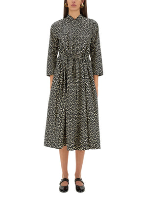 TORY BURCH Printed Poplin Long Chemisier Dress - Size 2 US