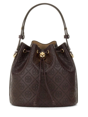 TORY BURCH Monogram Bucket Handbag - SS25 Collection