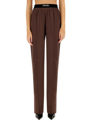 TOM FORD Satin Trousers - Size S