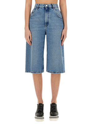 STELLA McCARTNEY Denim Bermuda Shorts - Size 27