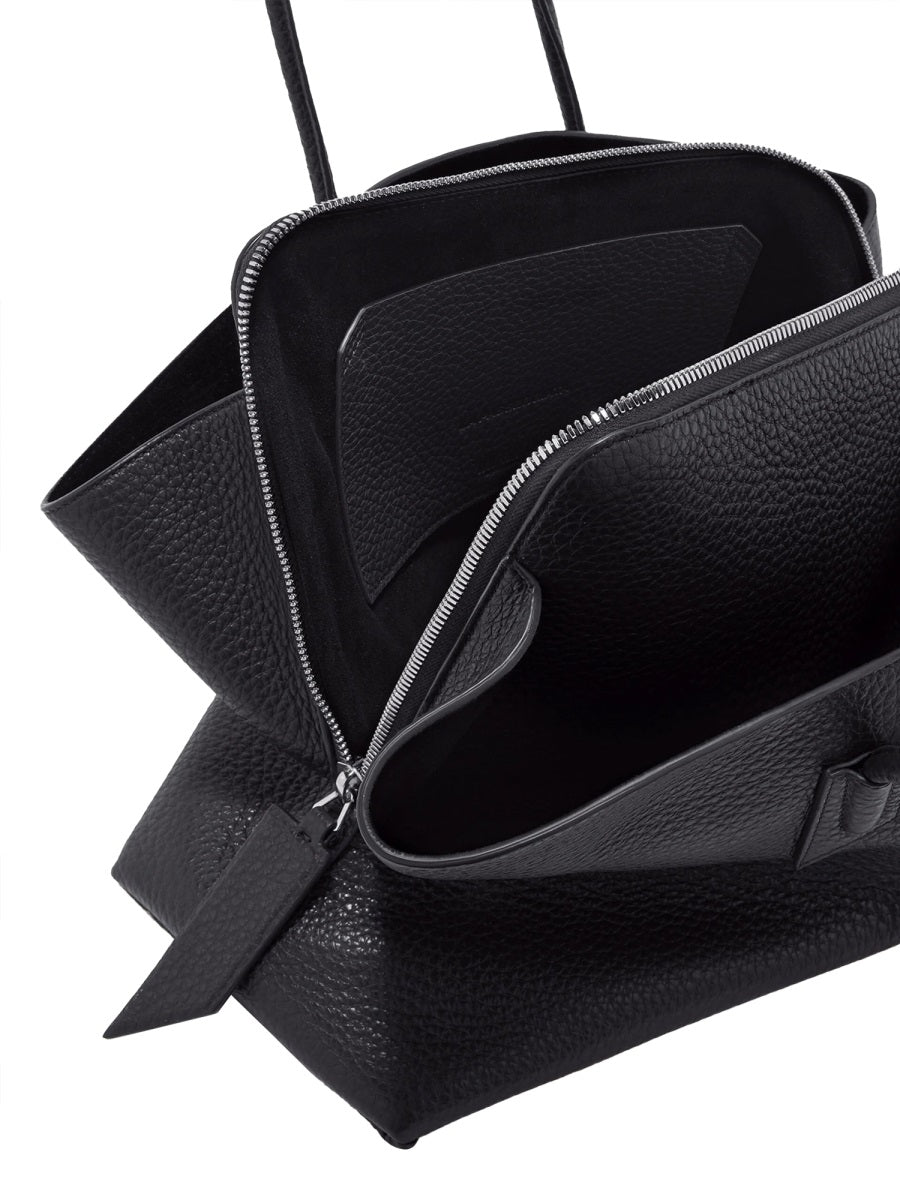 THE ATTICO The Walk Medium Leather Handbag