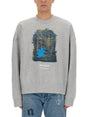 PALM ANGELS Hunting in the Forest Sweatshirt - Regular Fit, Size L