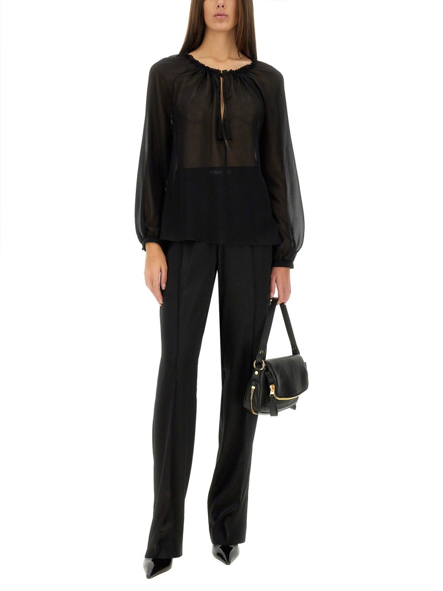 TOM FORD Silk Shirt for Women - Size 38