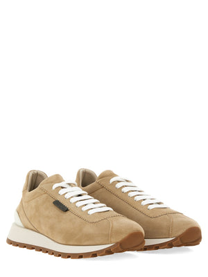 BRUNELLO CUCINELLI Suede Sneakers for Women - FW24 Collection