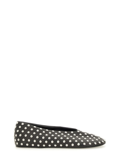 JIL SANDER Nappa Ballerina Flats