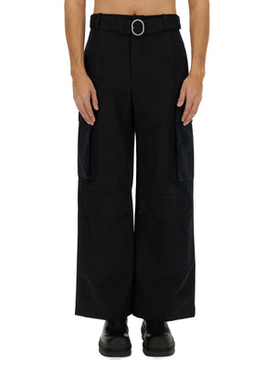 JIL SANDER Men's Cargo Pants - Size 48 IT