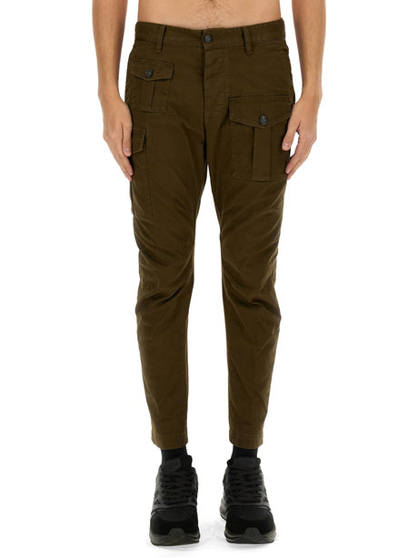 DSQUARED Men's Sexy Cargo Pants - Size 48