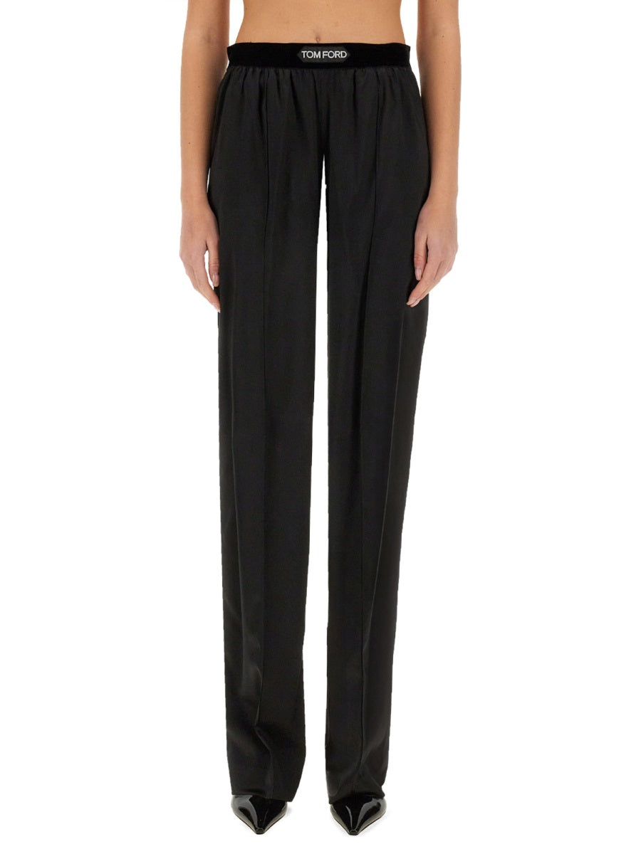 TOM FORD Stylish Elastic Waist Trousers for Women - SS25