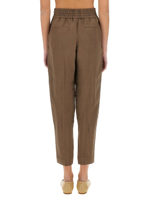 BRUNELLO CUCINELLI Baggy Pull-Up Pants in Twill - Size 40 IT