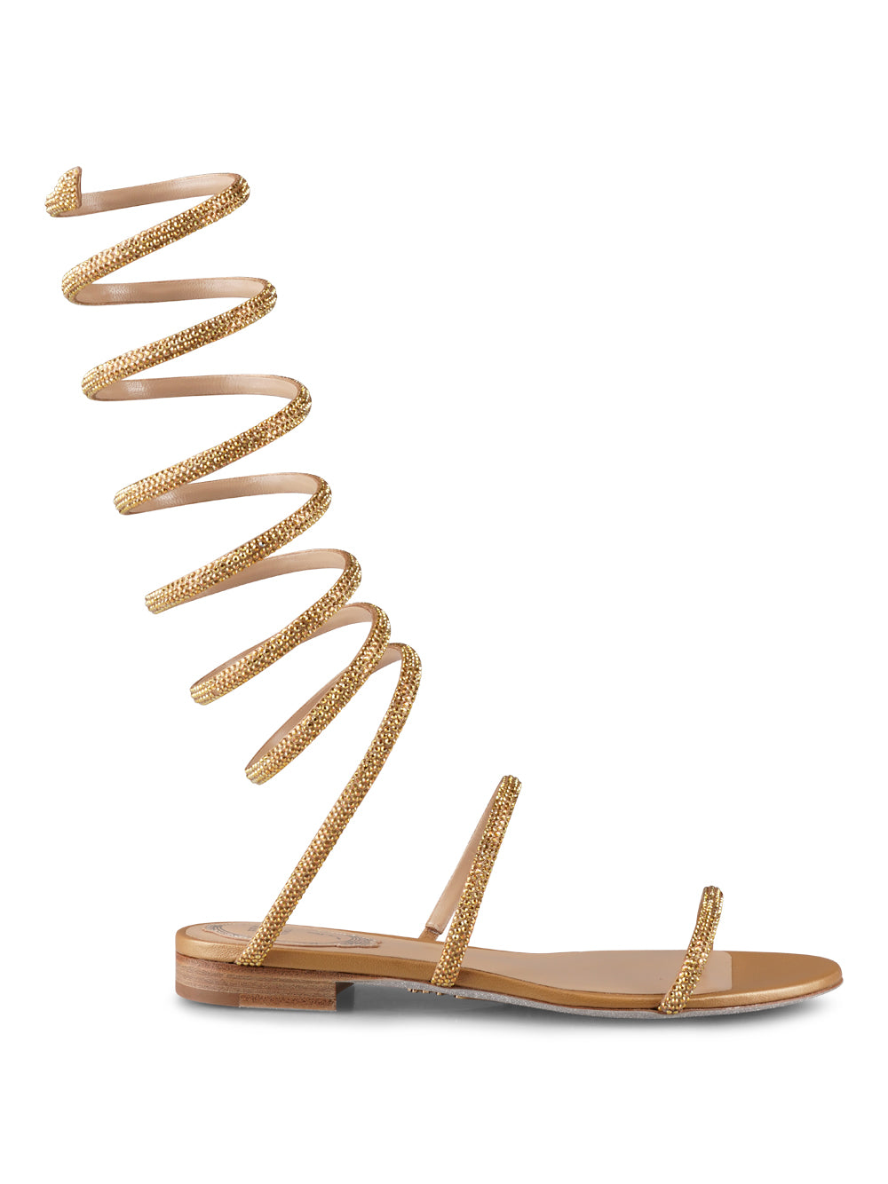 RENE CAOVILLA Men's Leather Sandals - Perfect for Spring/Summer 2024