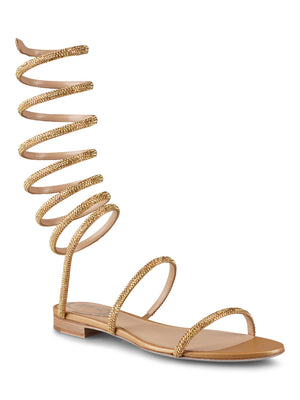 RENE CAOVILLA Men's Leather Sandals - Perfect for Spring/Summer 2024