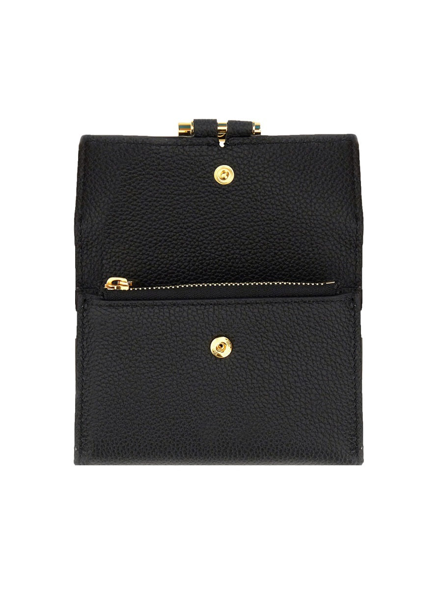 TOM FORD Elegant Leather Wallet with Logo