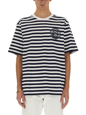 VERSACE Striped T-Shirt - Size L