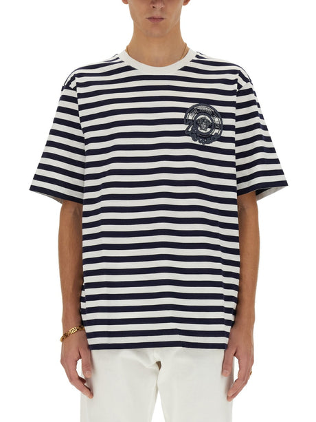 VERSACE Striped T-Shirt - Size L