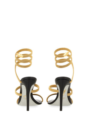 RENE CAOVILLA Elegant High Heels Sandal - Trigold Cleo