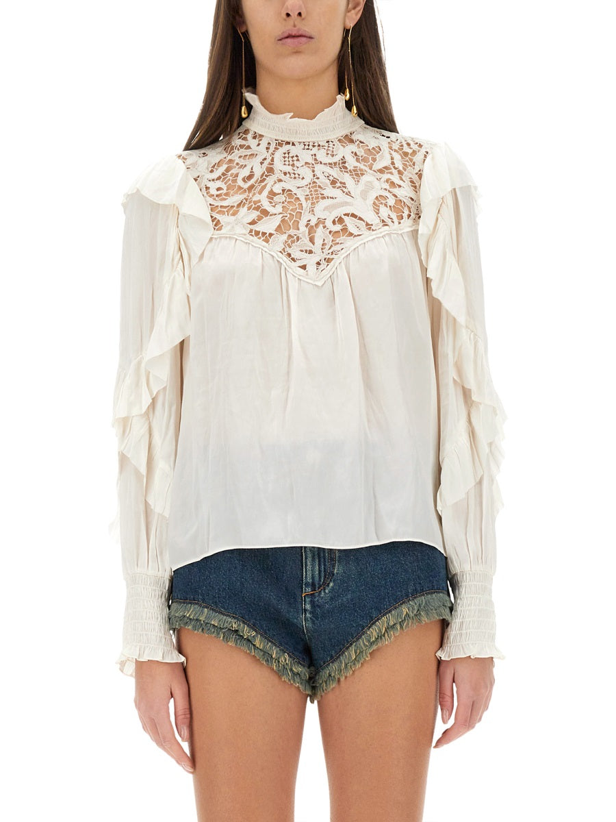 ISABEL MARANT Seila Women's Mini Blouse