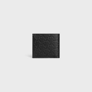 CELINE Mini Engraved Wallet with Coin Pocket - 11.5x10x2cm