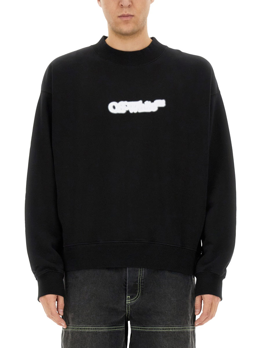 OFF-WHITE Signature Logo Sweatshirt - Size L