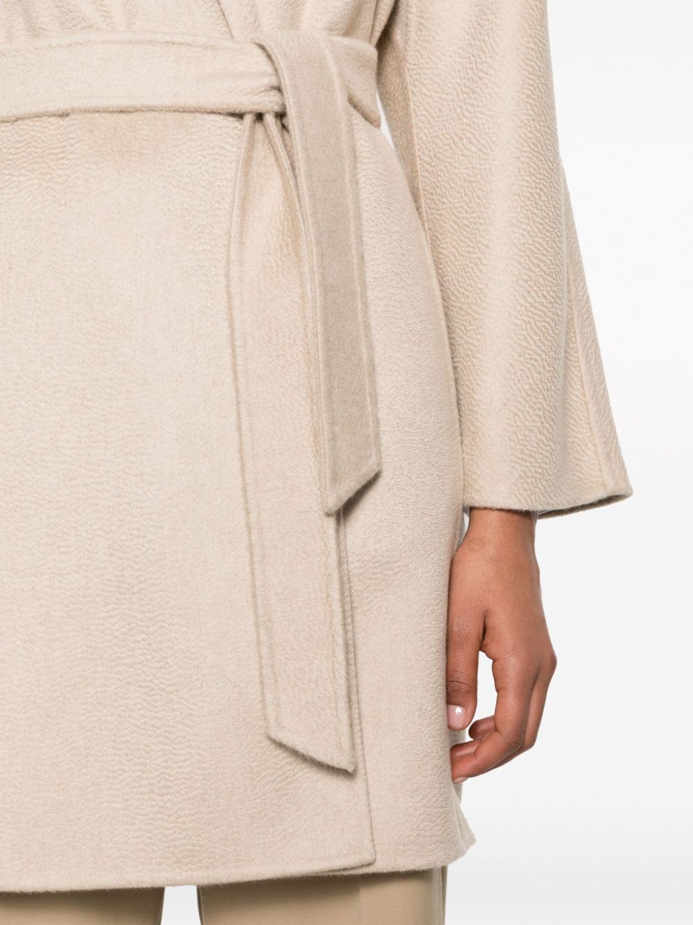 MAX MARA Cashmere Double-Breasted Mini Jacket