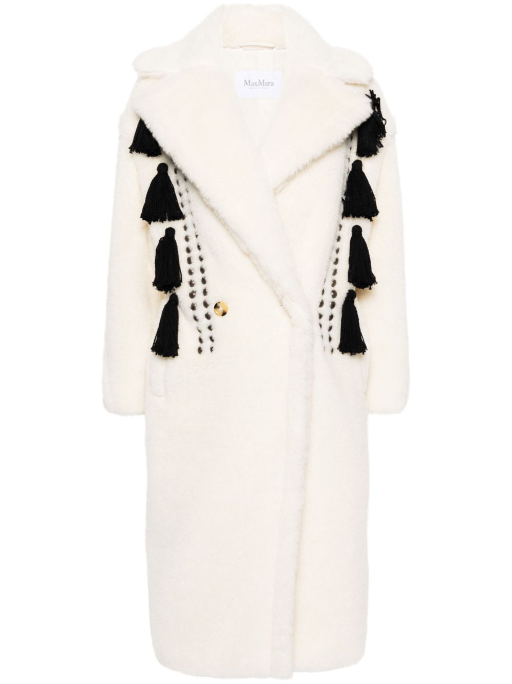 MAX MARA Embroidered Wool Mini Jacket