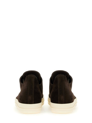 RICK OWENS Low Leather Sneakers for Men