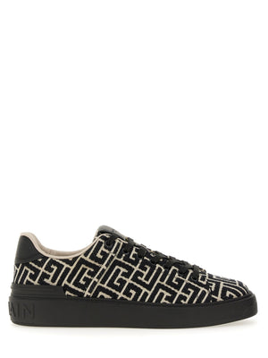 BALMAIN Men's Luxury Court Sneakers