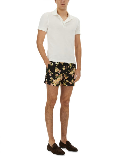 TOM FORD Floral Mini Costume Shorts