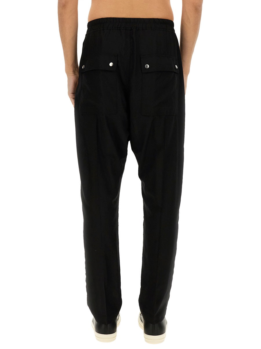 RICK OWENS Men's Bela Trousers - Size 48 IT