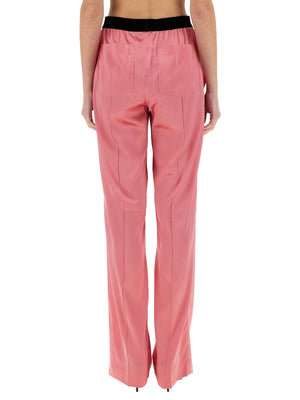 TOM FORD Stretch Silk Trousers - Size S