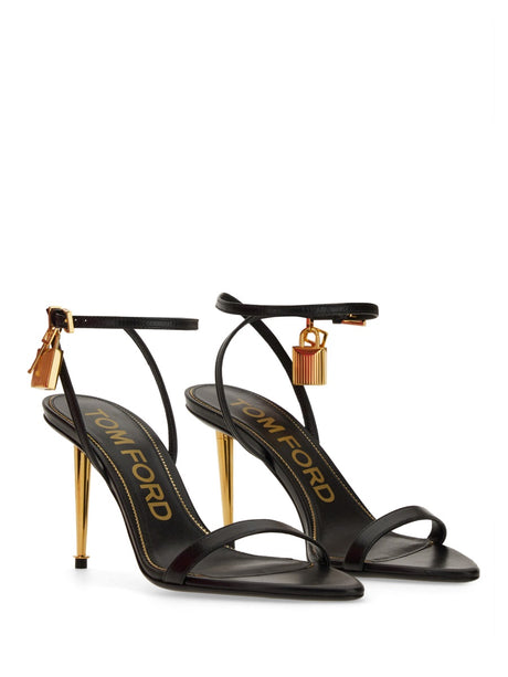 TOM FORD Elegant High Heel Sandal with Padlock