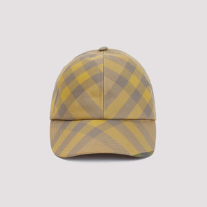 BURBERRY Classic Check-Pattern Baseball Cap