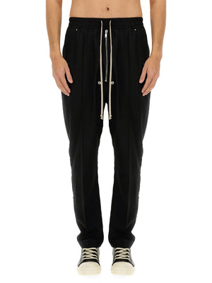 RICK OWENS Men's Bela Trousers - Size 48 IT