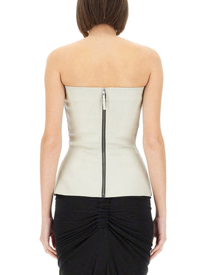 RICK OWENS Mini Bustier Top - Women's Size 40