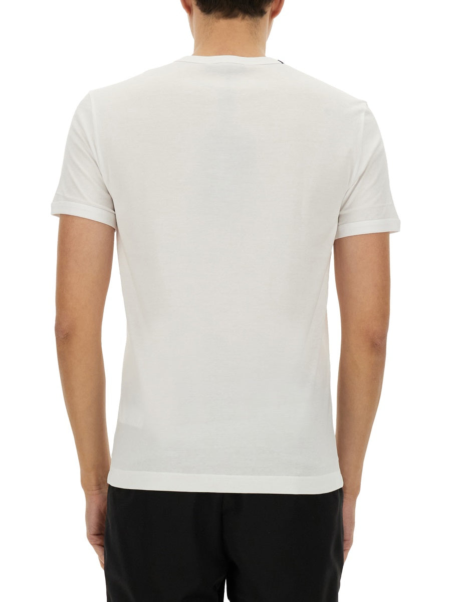 DOLCE & GABBANA Men's Cotton T-Shirt - Size 48 IT