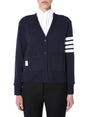 THOM BROWNE V-Neck Mini Cardigan