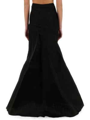 RICK OWENS Elegant Long Skirt in Size 38