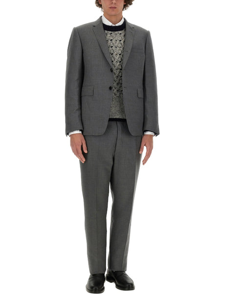 THOM BROWNE Classic Wool Jacket - Regular Fit