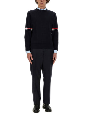 THOM BROWNE Men's Cotton Sweater - Size 3 JP