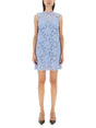 DOLCE & GABBANA Floral Lace Mini Dress - Regular Fit