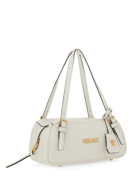 VERSACE Elegant Bowling Tag Shoulder Handbag