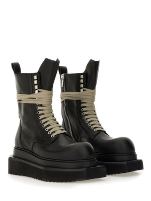 RICK OWENS Turbo Cyclops Army Boots for Men - Spring/Summer 2025